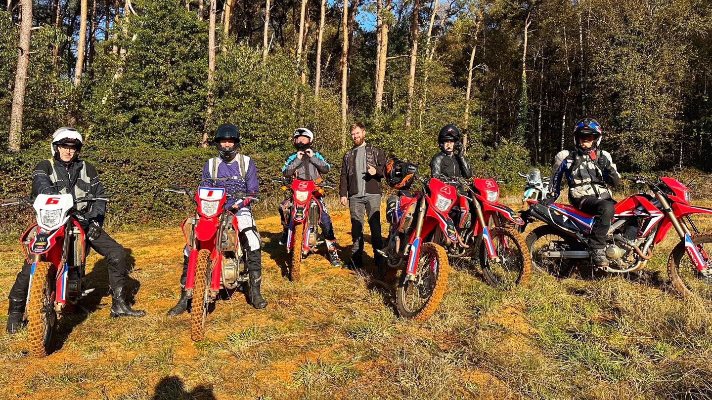 Start2Enduro -Niv 1- Wandeling met huurmotor